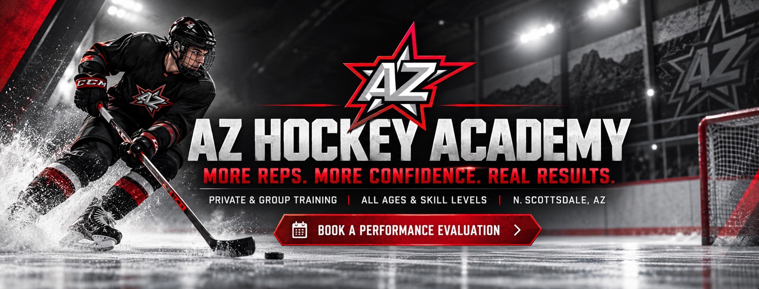 AZ Hockey Academy brand banner